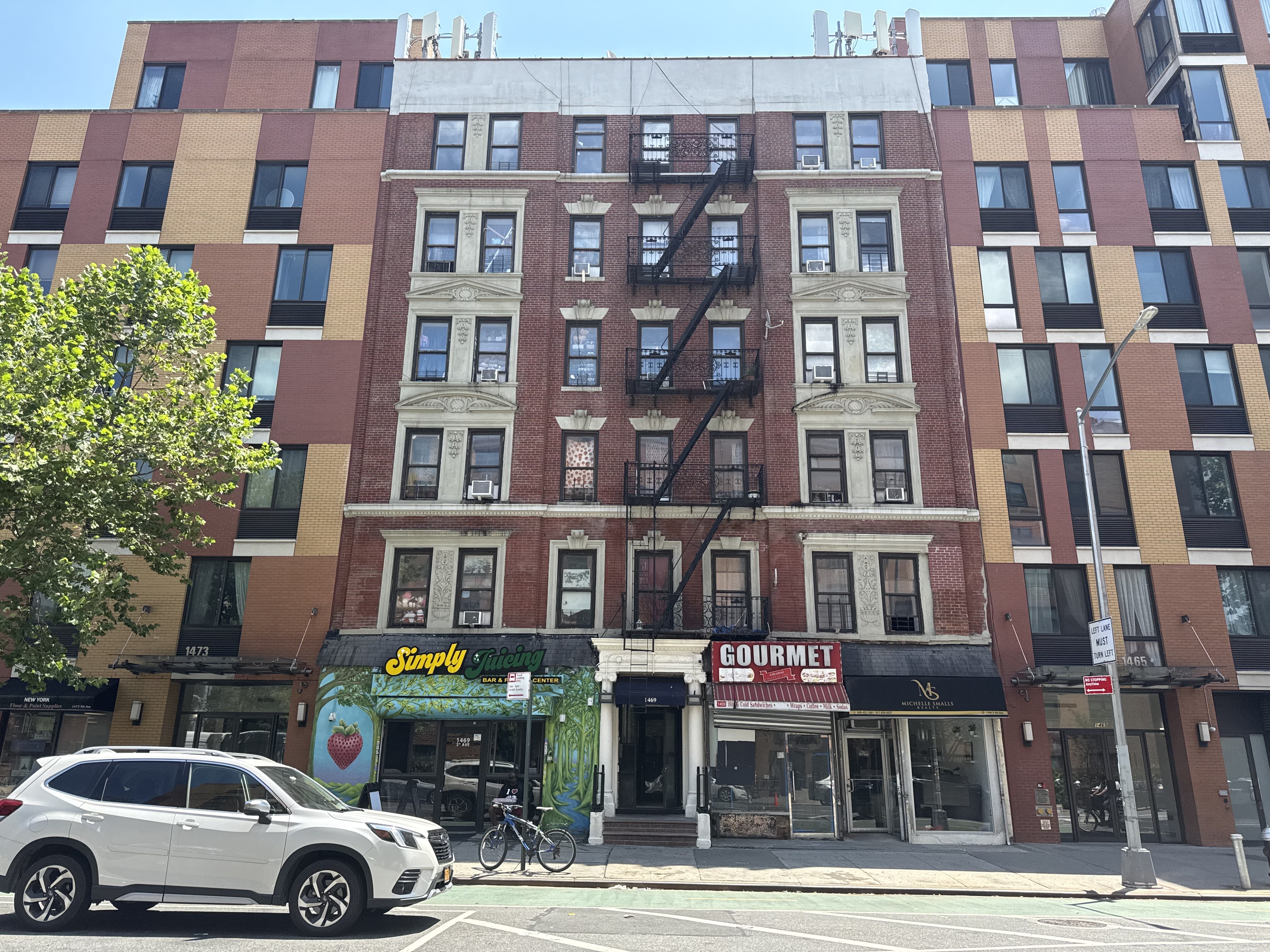 Open layout living room